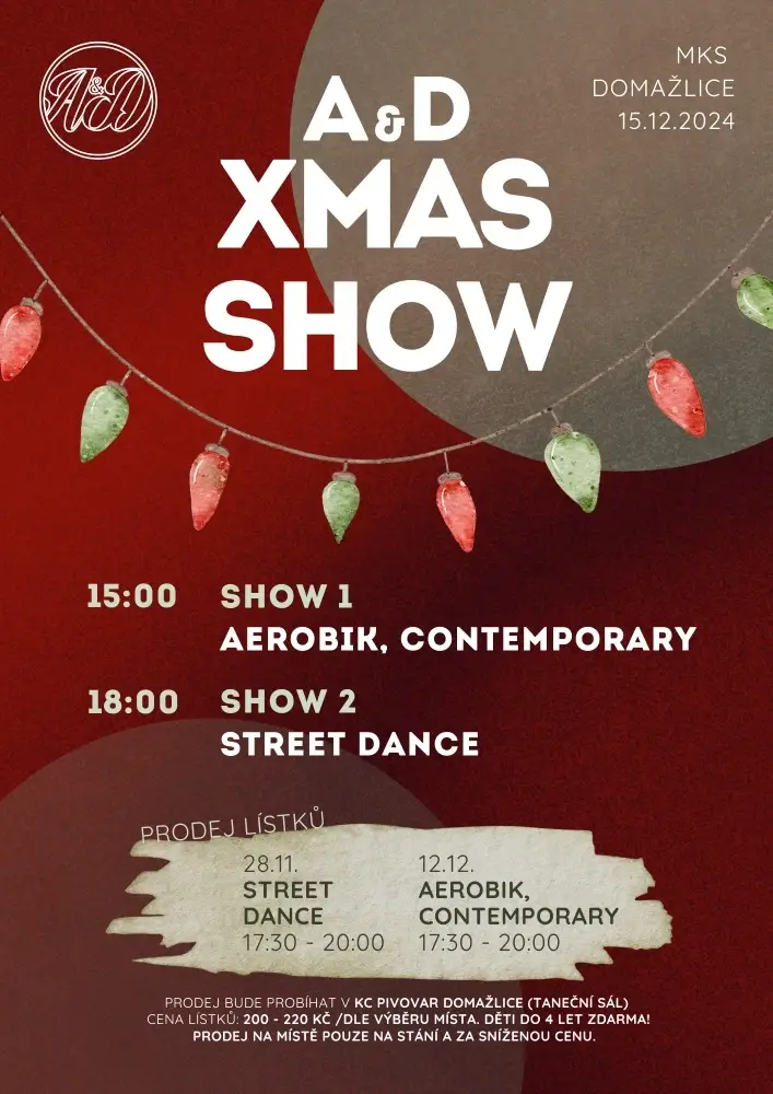 Plakát Xmas show